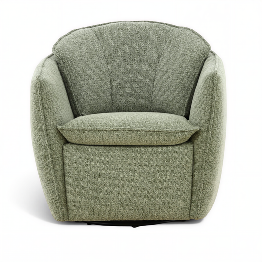 Swivel accent chair
