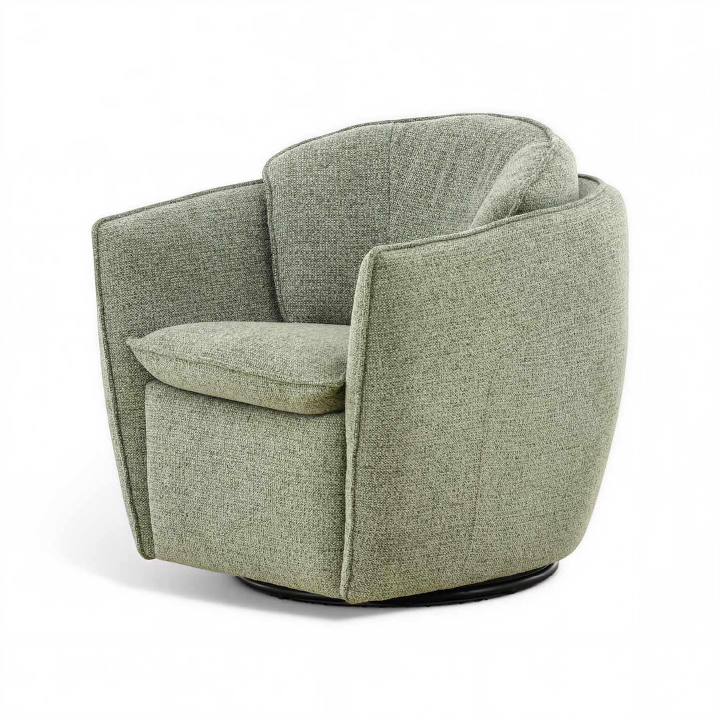 Swivel accent chair