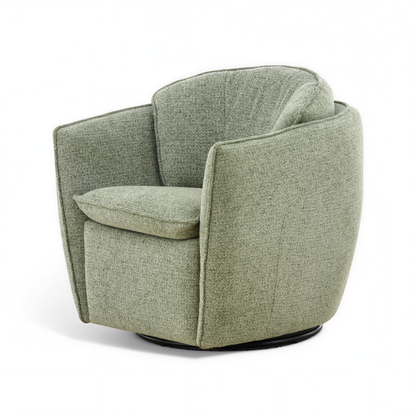 Swivel accent chair