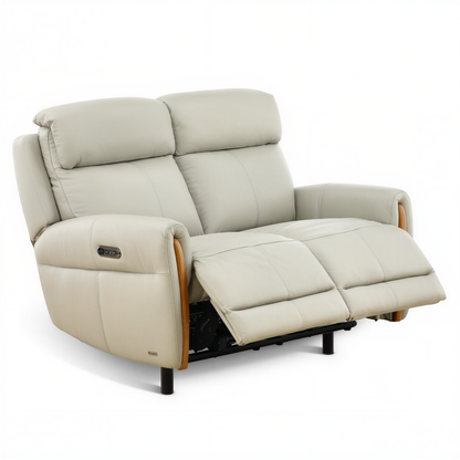 Yates Leather Power Reclining Loveseat