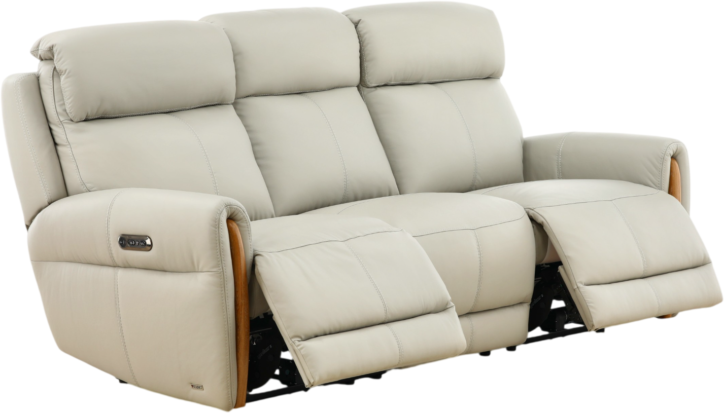 Yates Leather Power Reclining Sofa