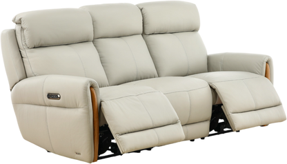 Yates Leather Power Reclining Sofa