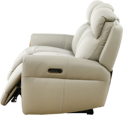 Yates Leather Power Reclining Sofa