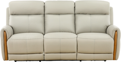 Yates Leather Power Reclining Sofa