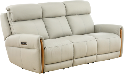 Yates Leather Power Reclining Sofa