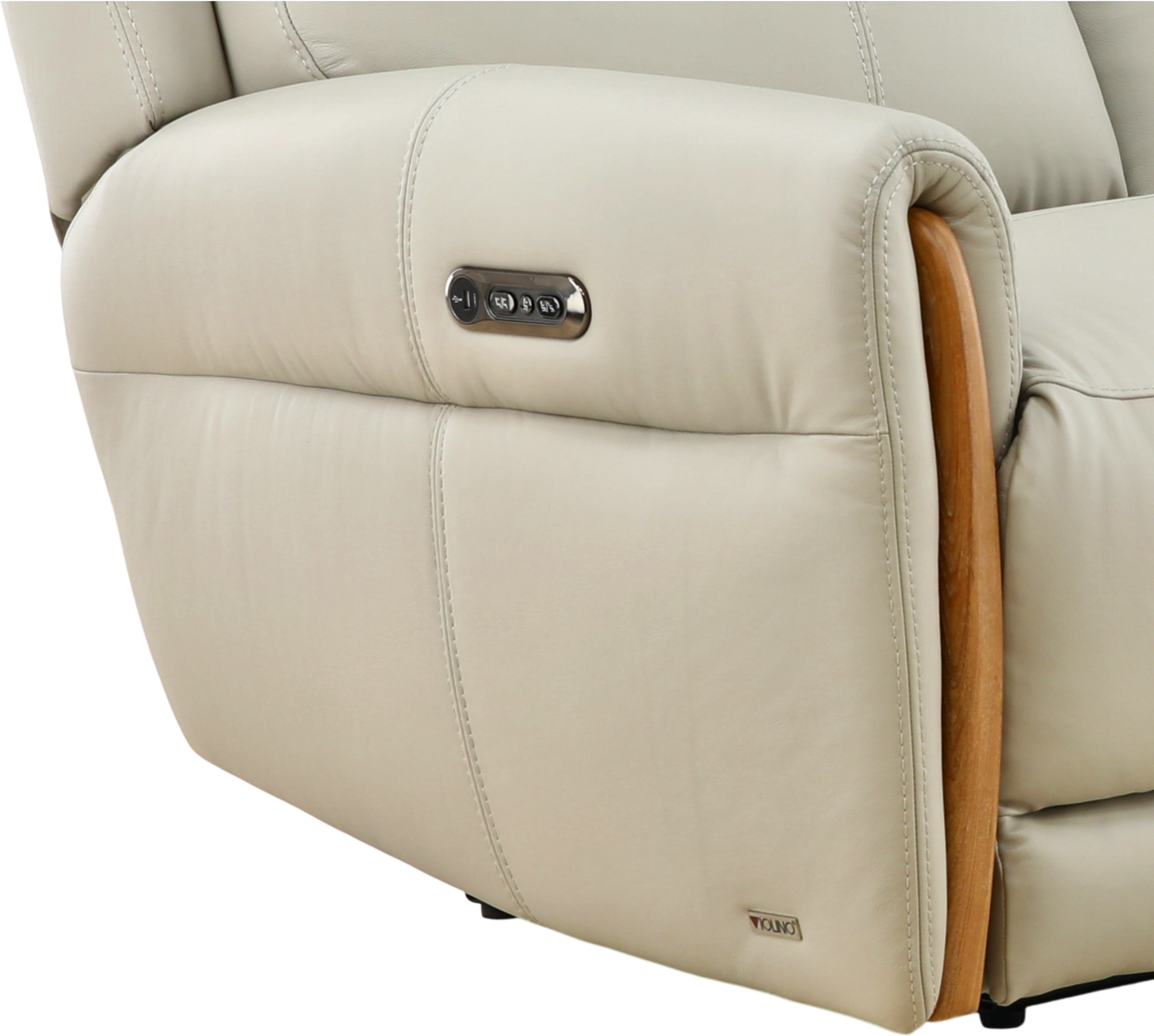 Yates Leather Power Reclining Sofa