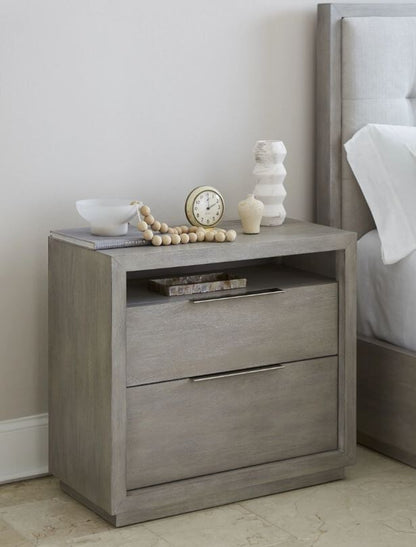 Soho 2 Drawer Nightstand with Shelf