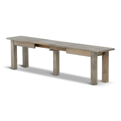 Elegance Extendable Dining Bench (3-12" Leafs)