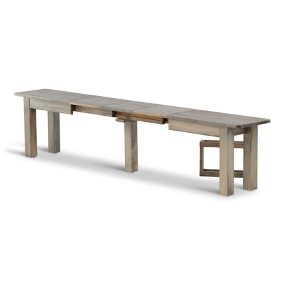 Elegance Extendable Dining Bench (3-12" Leafs)