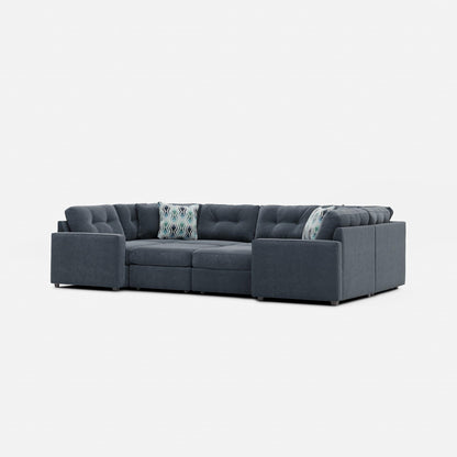 Modular One 6-Piece Sectional - Navy