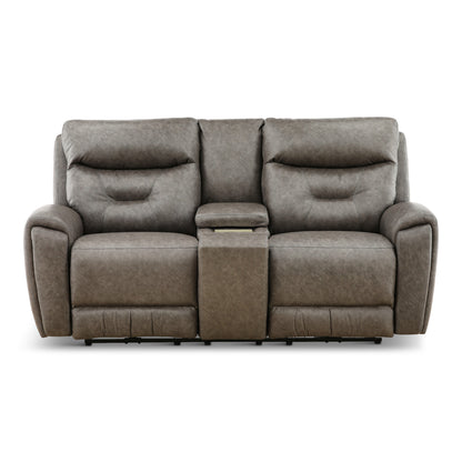 Power recl console loveseat