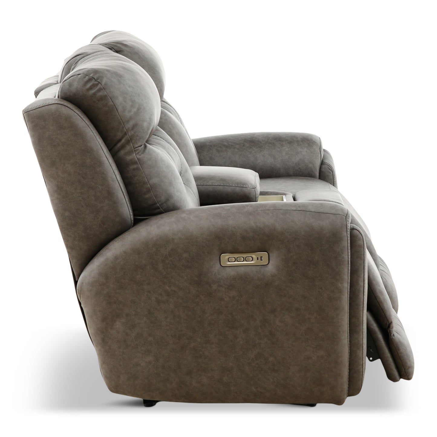 Power recl console loveseat