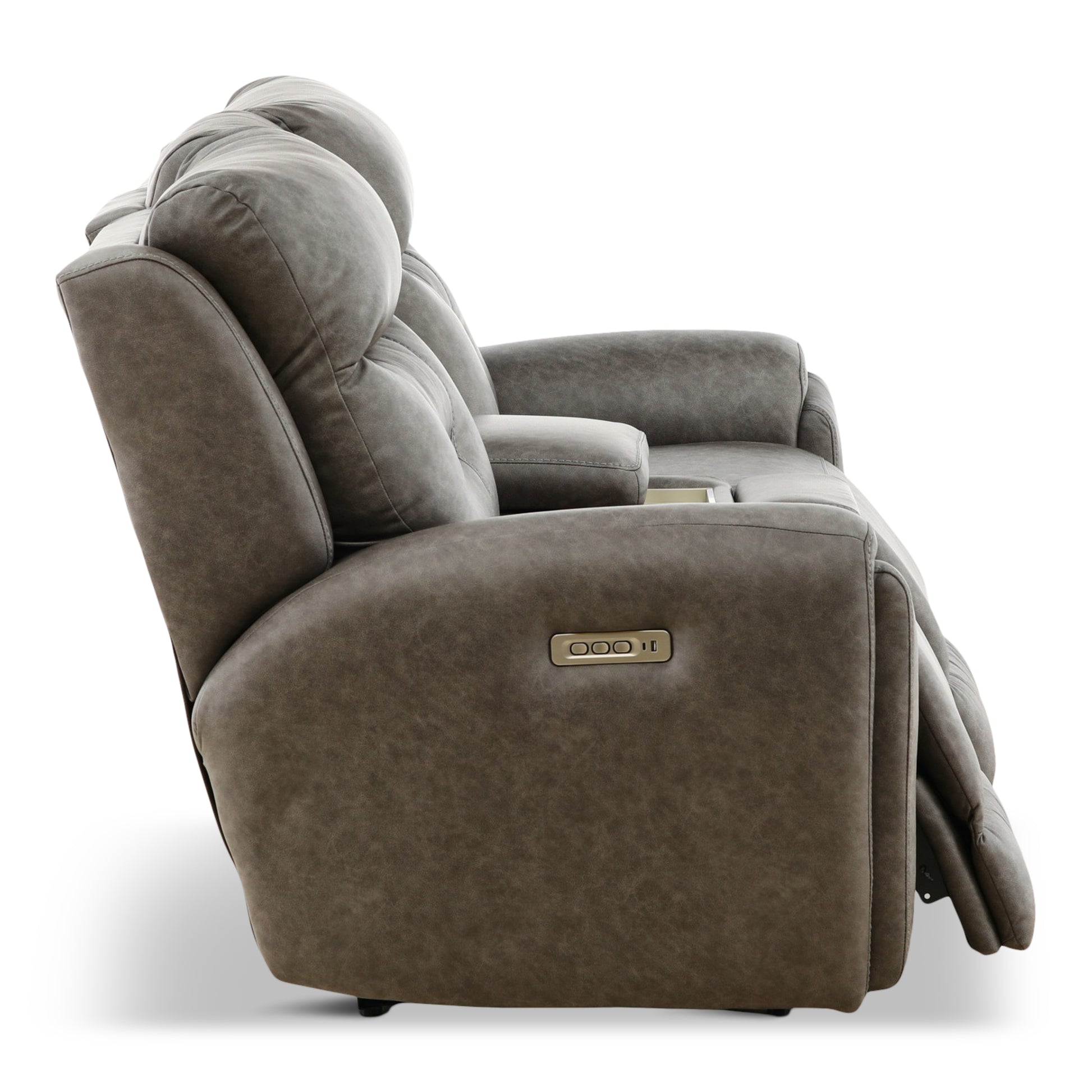Power recl console loveseat