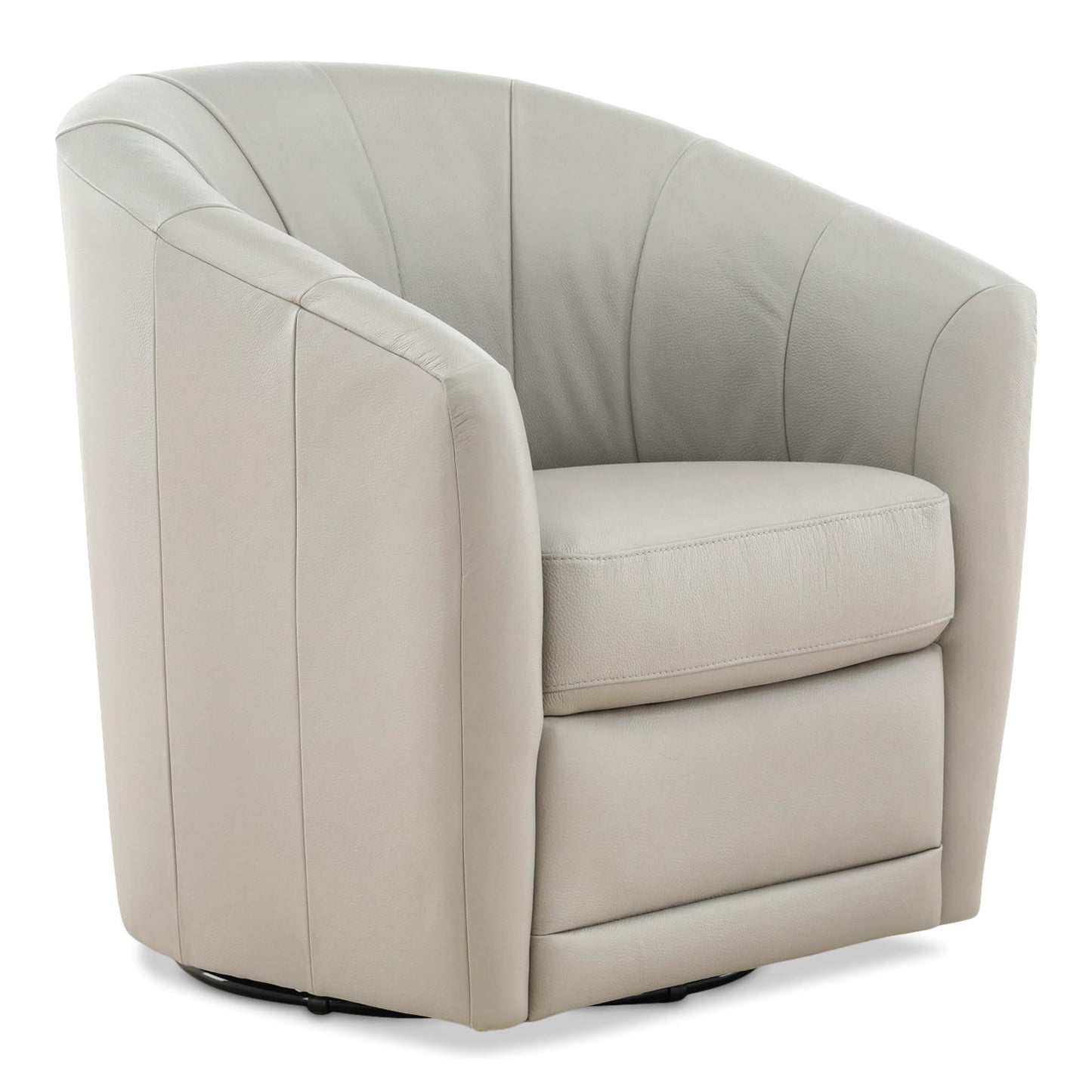 Giada Leather Swivel Chair