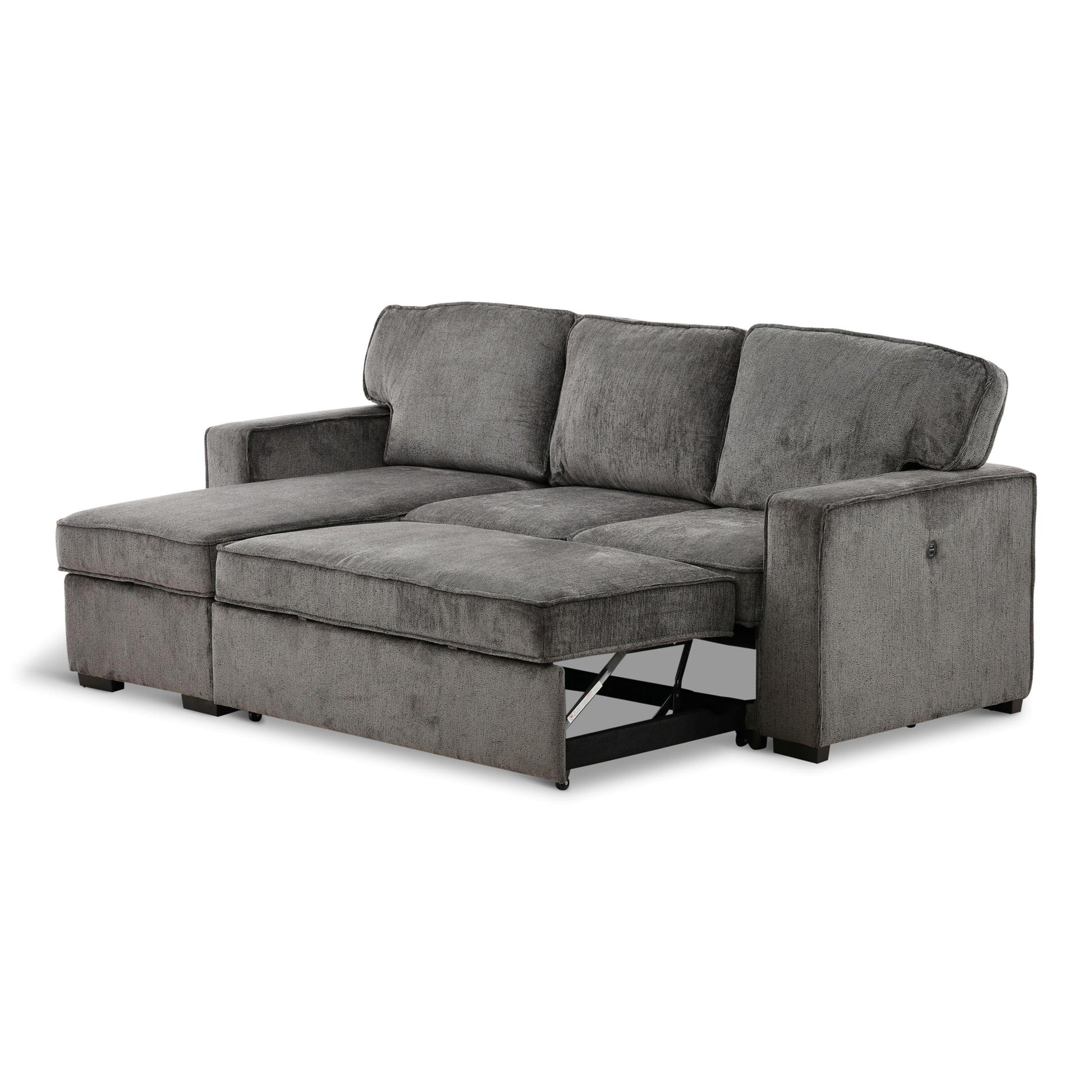 Amir 2-Piece Sectional with Sofa Bed