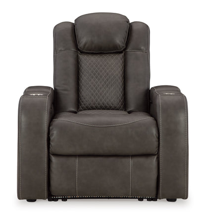 Fyne-Dyme Dual Power Recliner Shadow