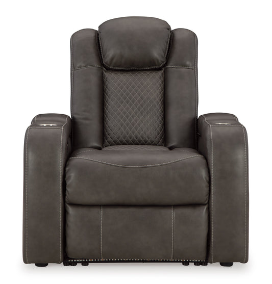Fyne-Dyme Dual Power Recliner Shadow