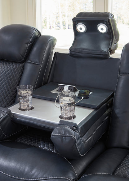 Fyne-Dyme Dual Power Reclining Sofa