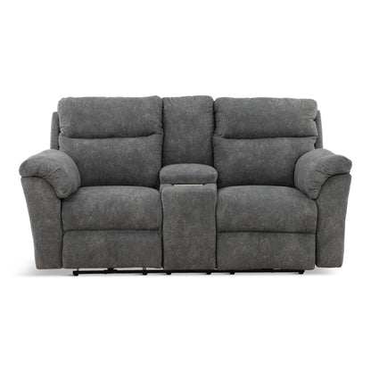 Beaumont Power Reclining Console Loveseat