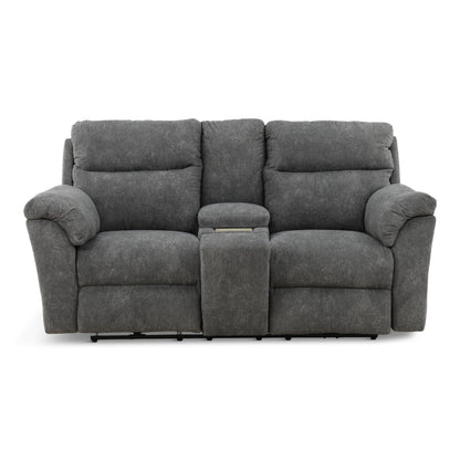 Beaumont Power Reclining Console Loveseat