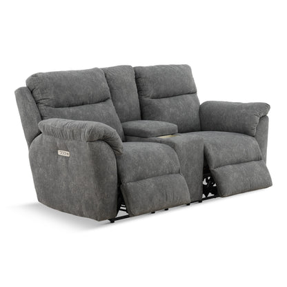 Beaumont Power Reclining Console Loveseat