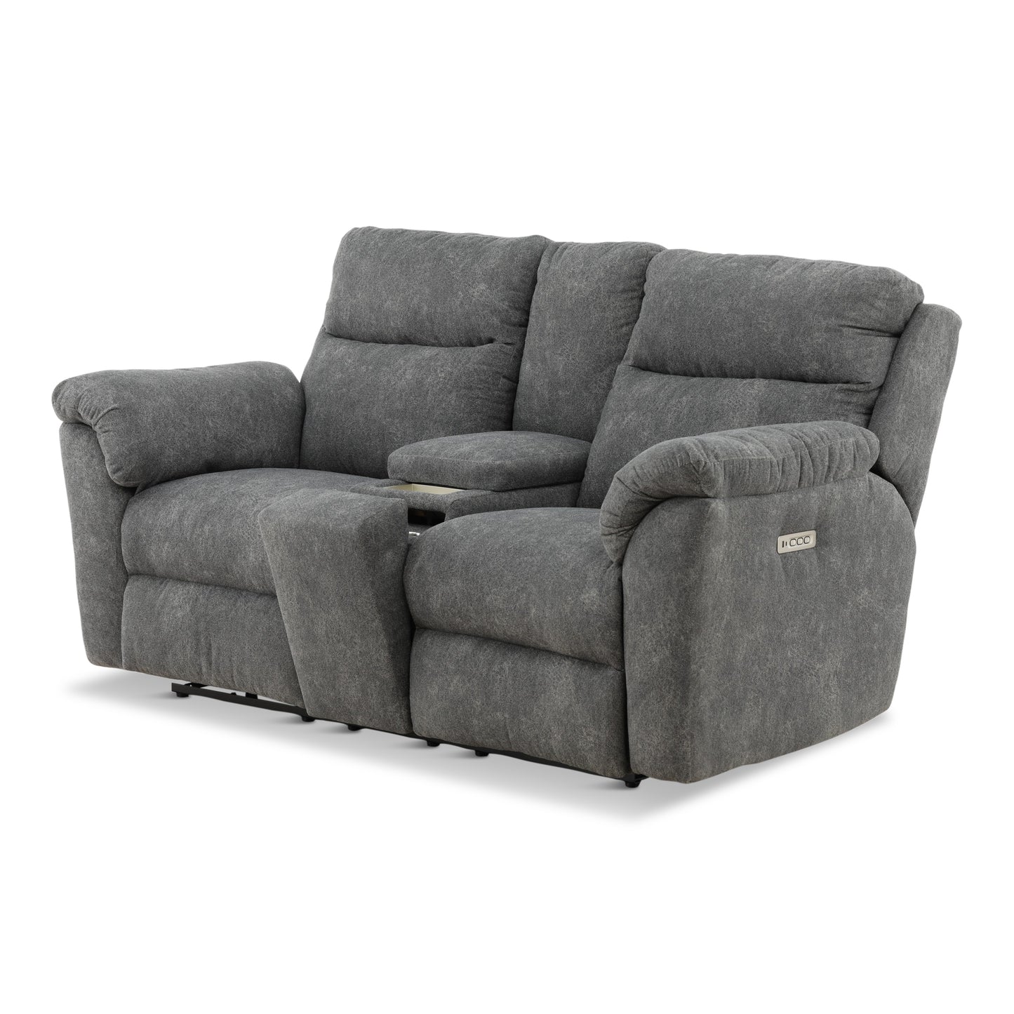 Beaumont Power Reclining Console Loveseat