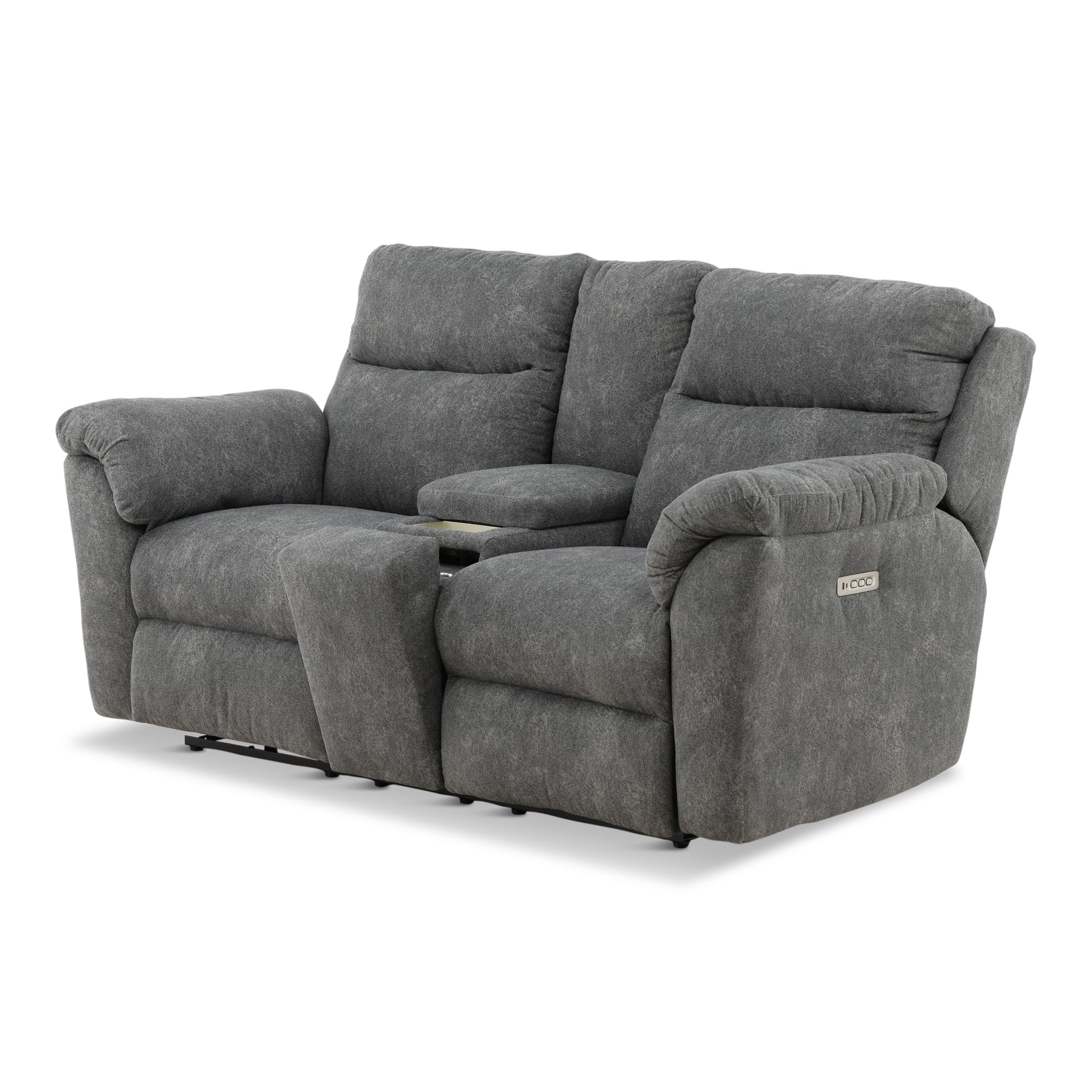 Beaumont Power Reclining Console Loveseat