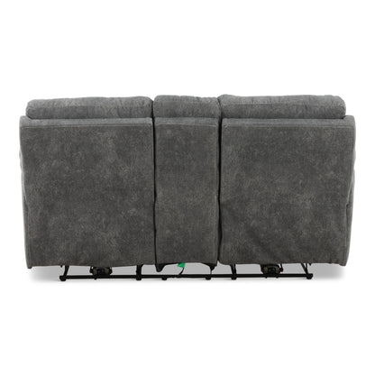 Beaumont Power Reclining Console Loveseat