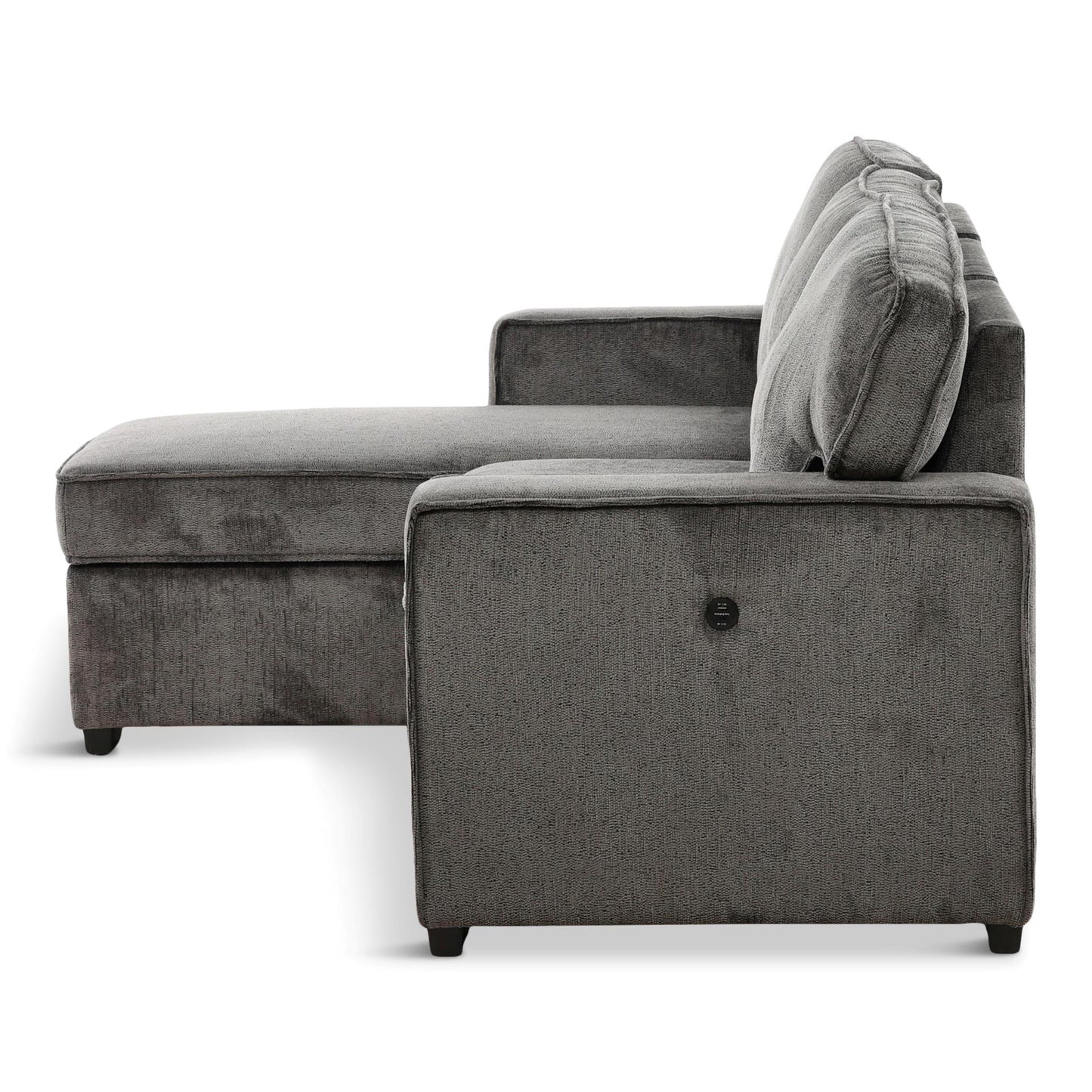 Amir 2-Piece Sectional with Sofa Bed