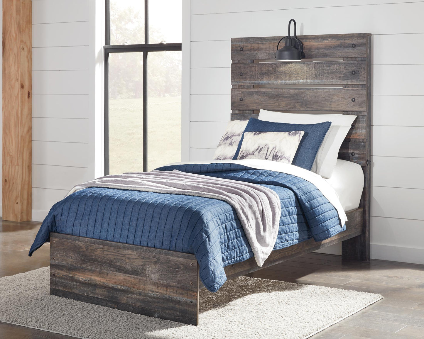 Drystan Twin Panel Bed