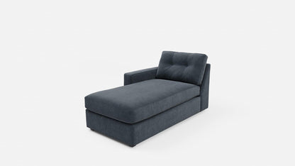 Modular One Left Arm Facing Chaise - Navy