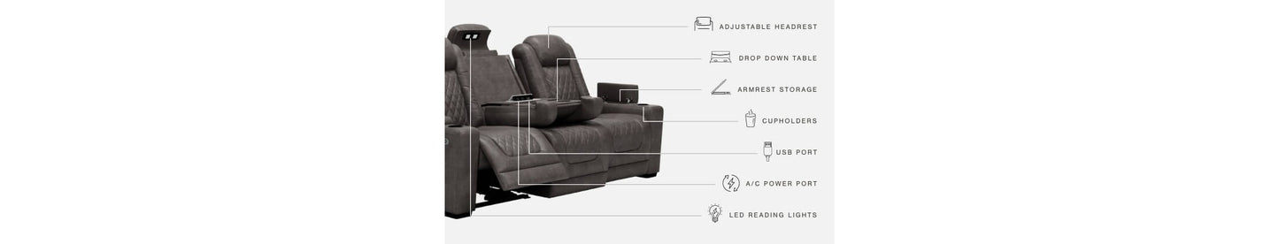 Hyllmont Power Reclining Sofa