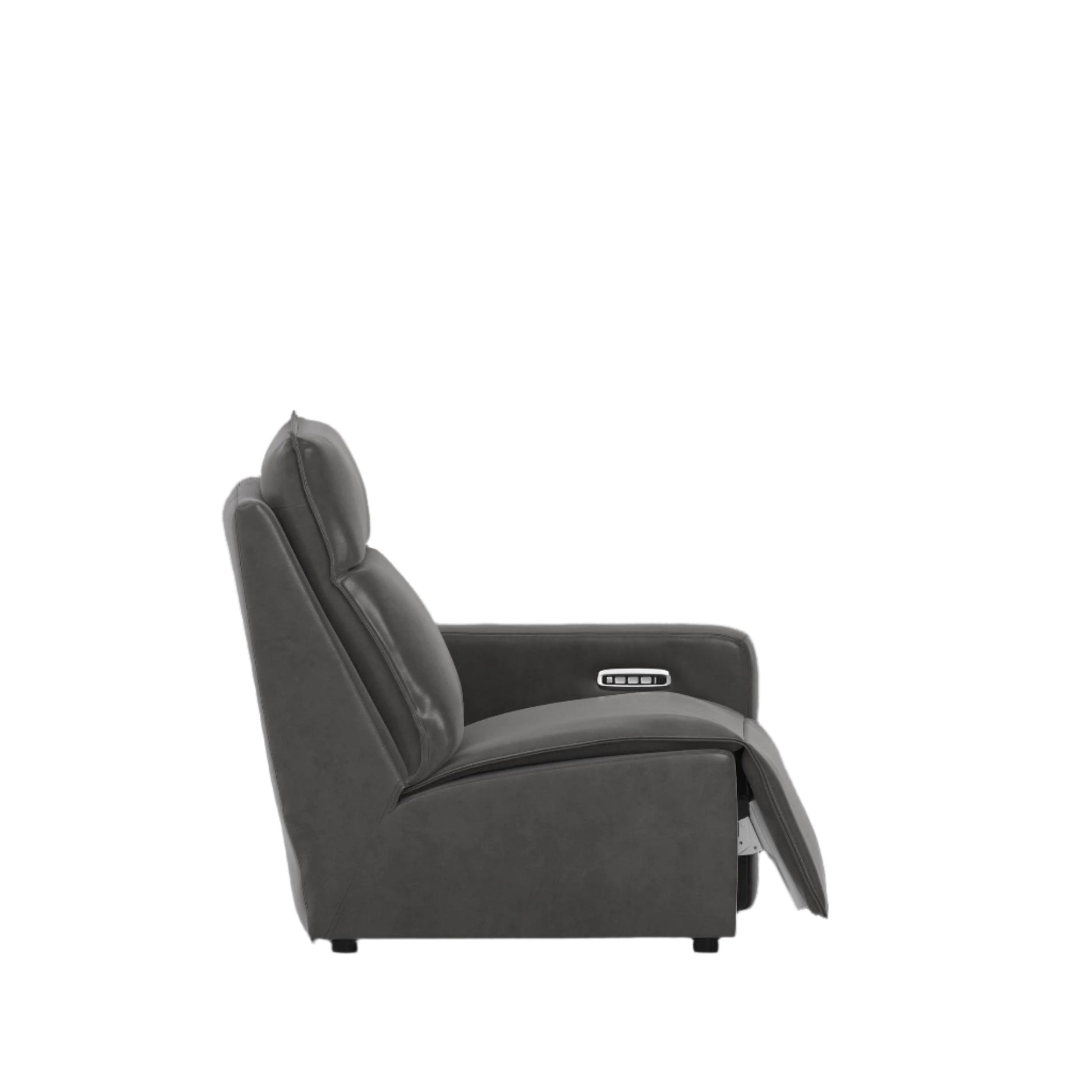 Modular Two Right Arm Facing Power Recliner - Charcoal