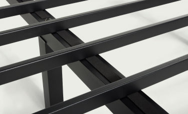 Purple Metal Platform Frame