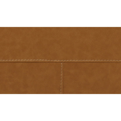 Denton Leather Power Reclining Home Theater Console Loveseat