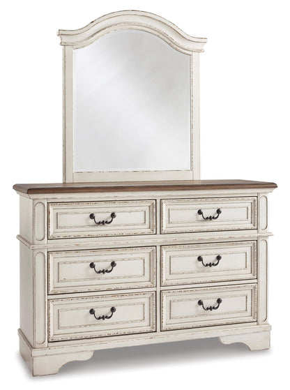 DRESSER AND MIRROR