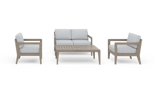 Sustain Outdoor loveseat 4-Piece Set