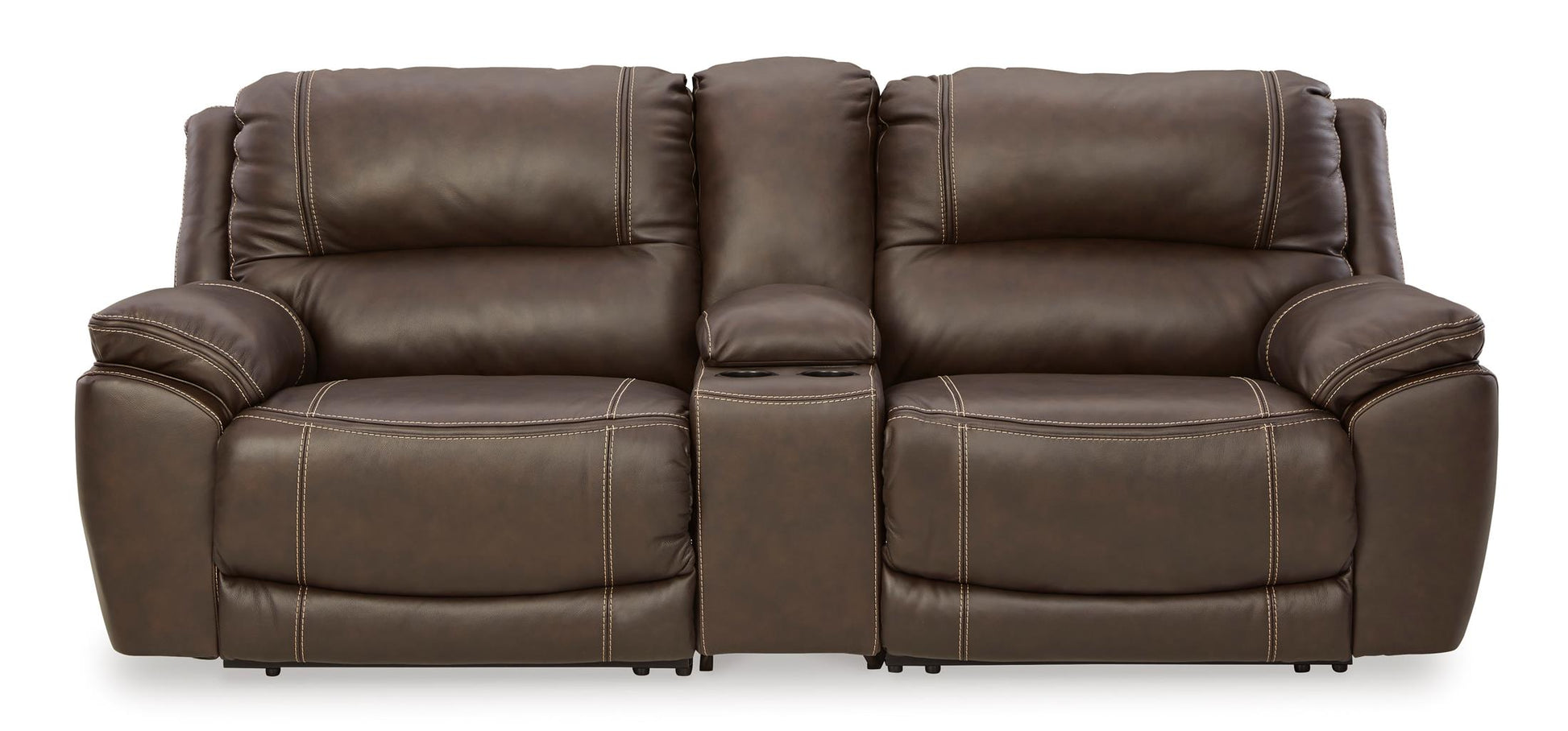 Dunleith 3-Piece Power Reclining Loveseat with Console