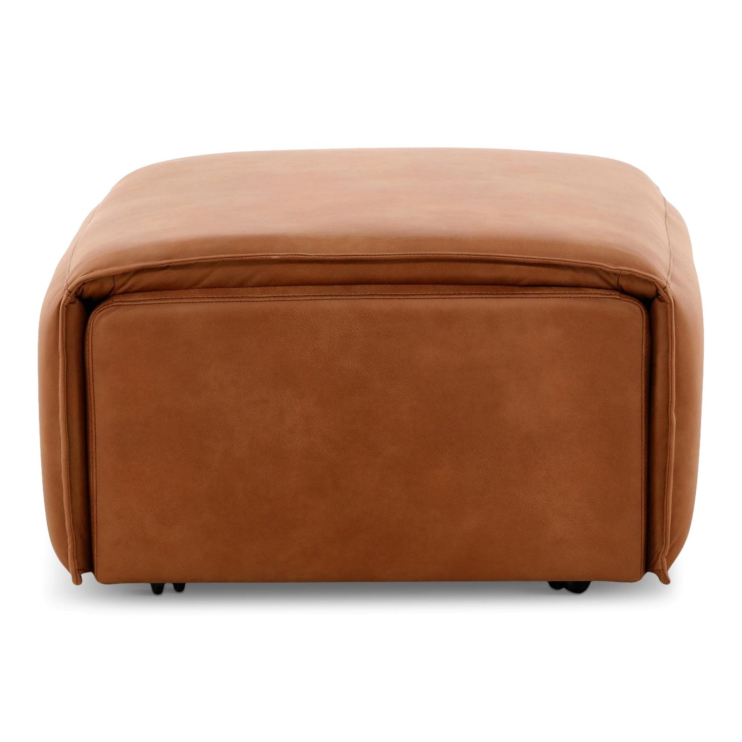 Modular Two Caster Ottoman