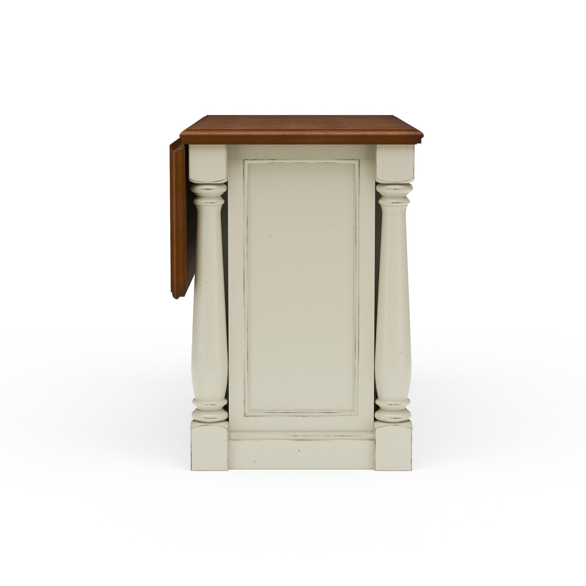 Monarch Kitchen Wood Top Island