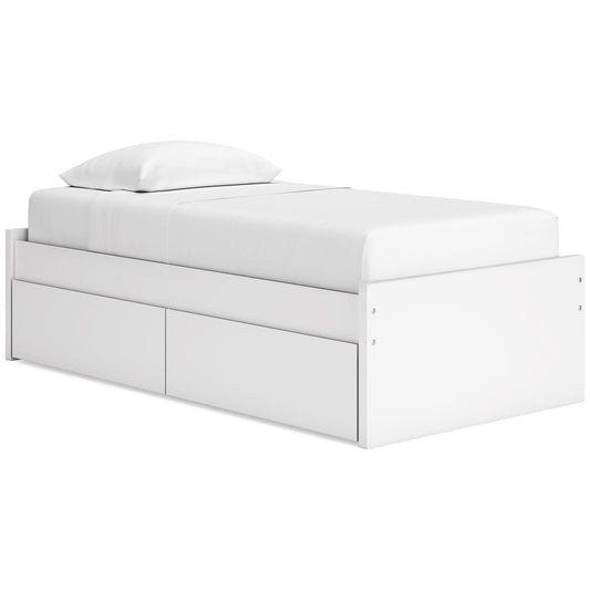 Onita Twin Platform Bed with 1 Side Storage