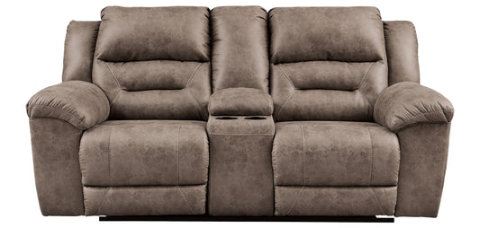 RECLINING CONSOLE LOVESEAT