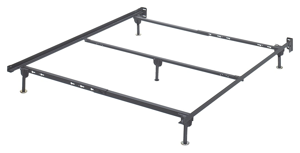 Frames and Rails Queen Bolt on Metal Bed Frame