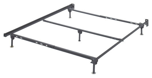 Frames and Rails Queen Bolt on Metal Platform Bed Frame