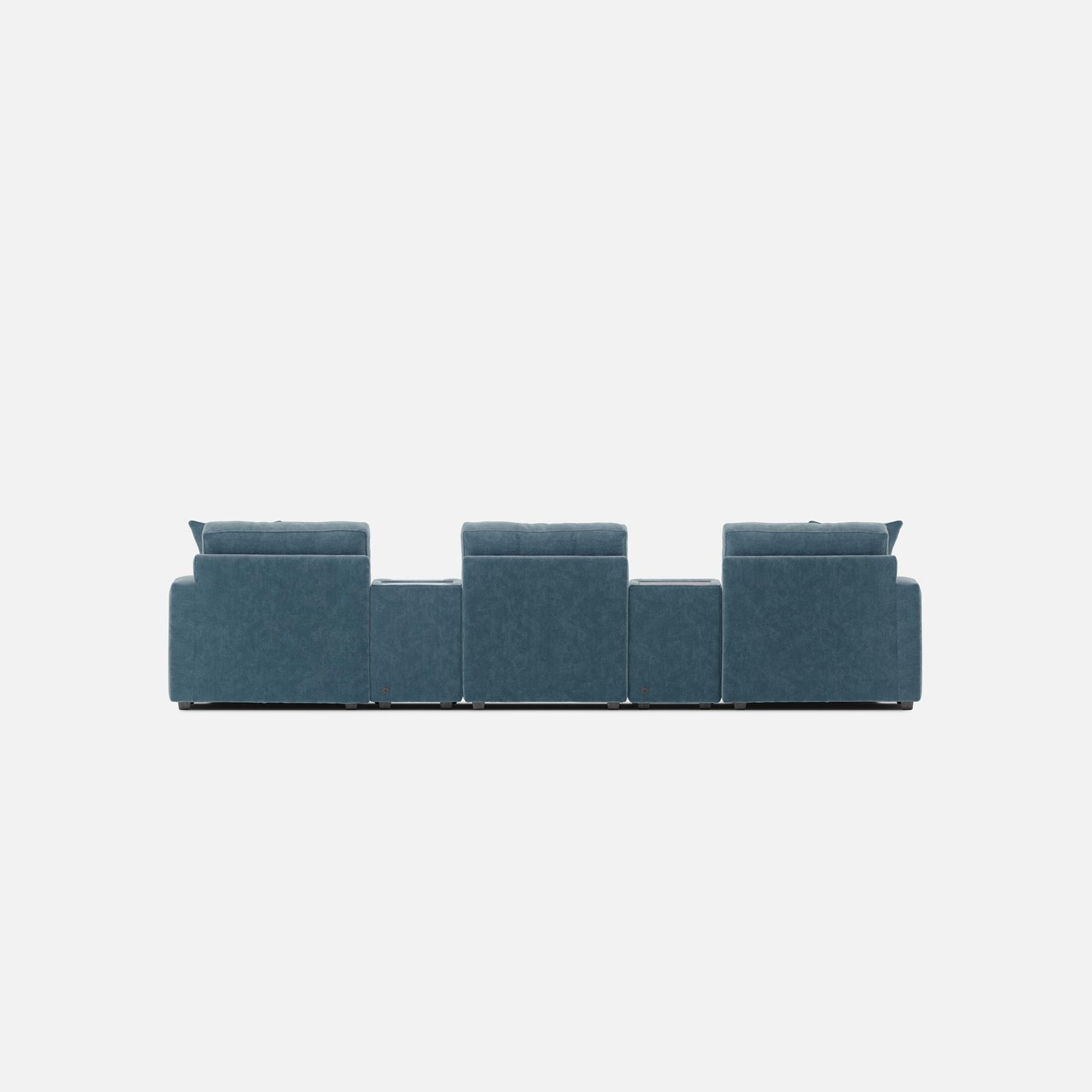 Modular One 5-Piece Theater Sectional - Teal