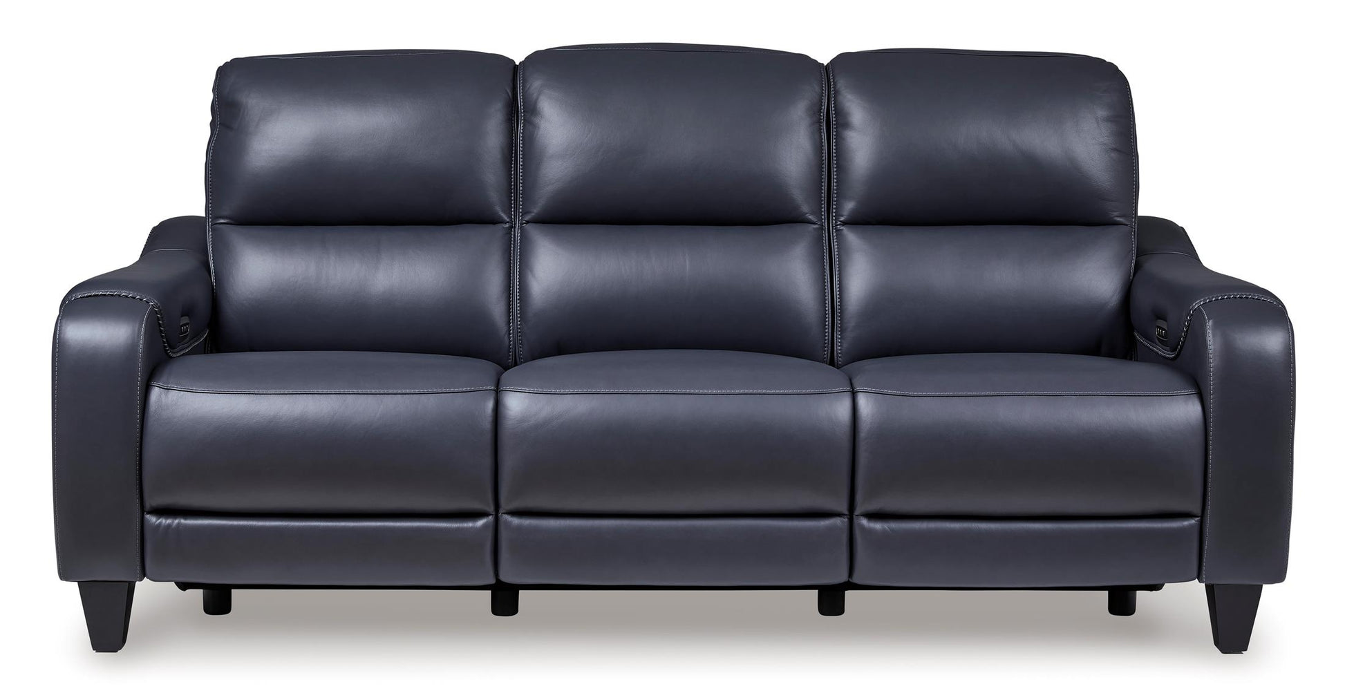Mercomatic Leather Power Reclining Sofa