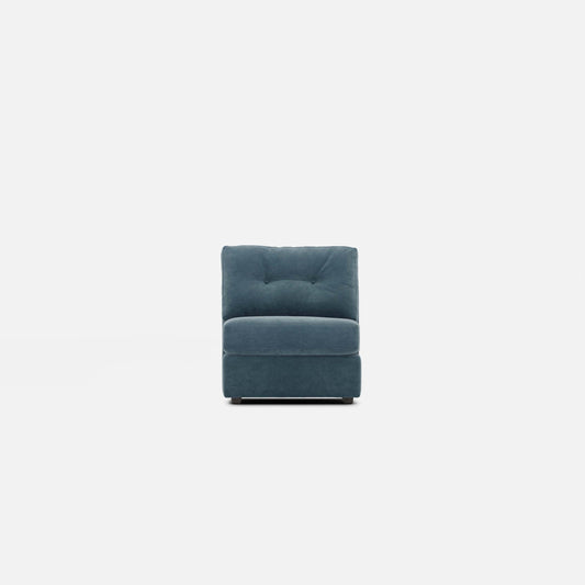 Modular One Armless Chair - Teal