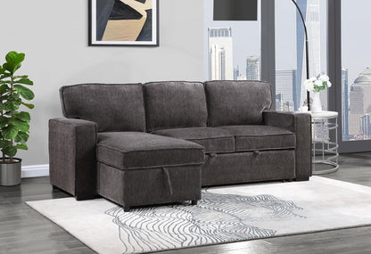 Amir 2-Piece Sectional with Sofa Bed