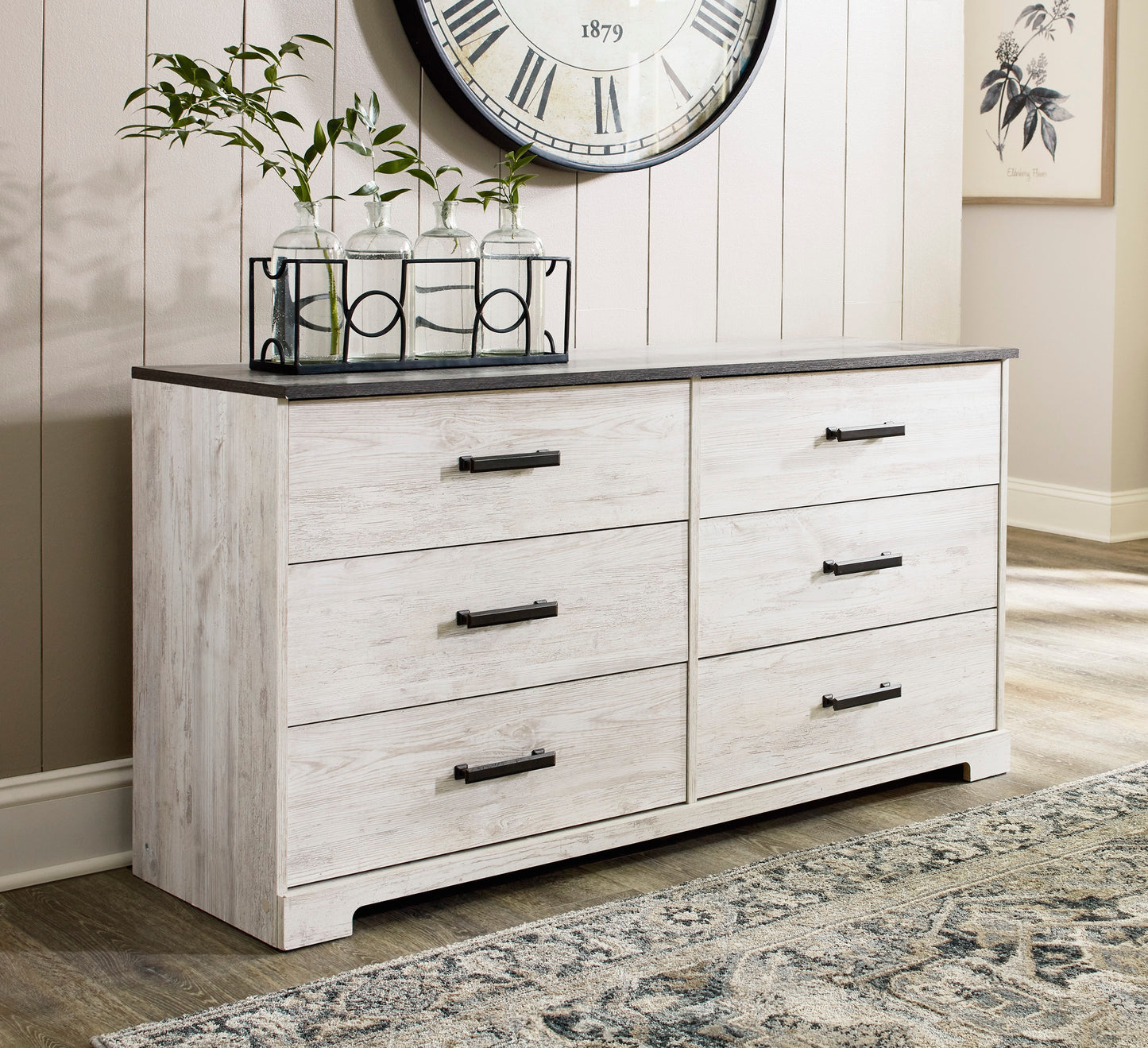 Ashley Shawburn 6 Drawer 60" Dresser