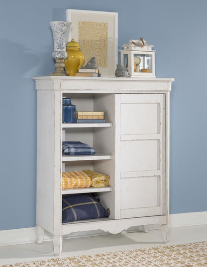 Vintage Market Sliding Door Chest of Drawers